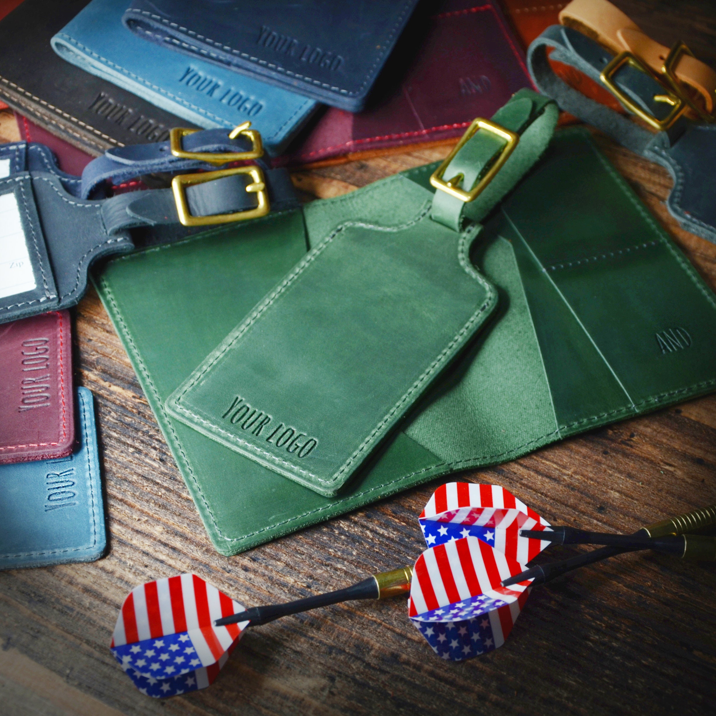 Custom passport holder and luggage tag Travel set Etsy