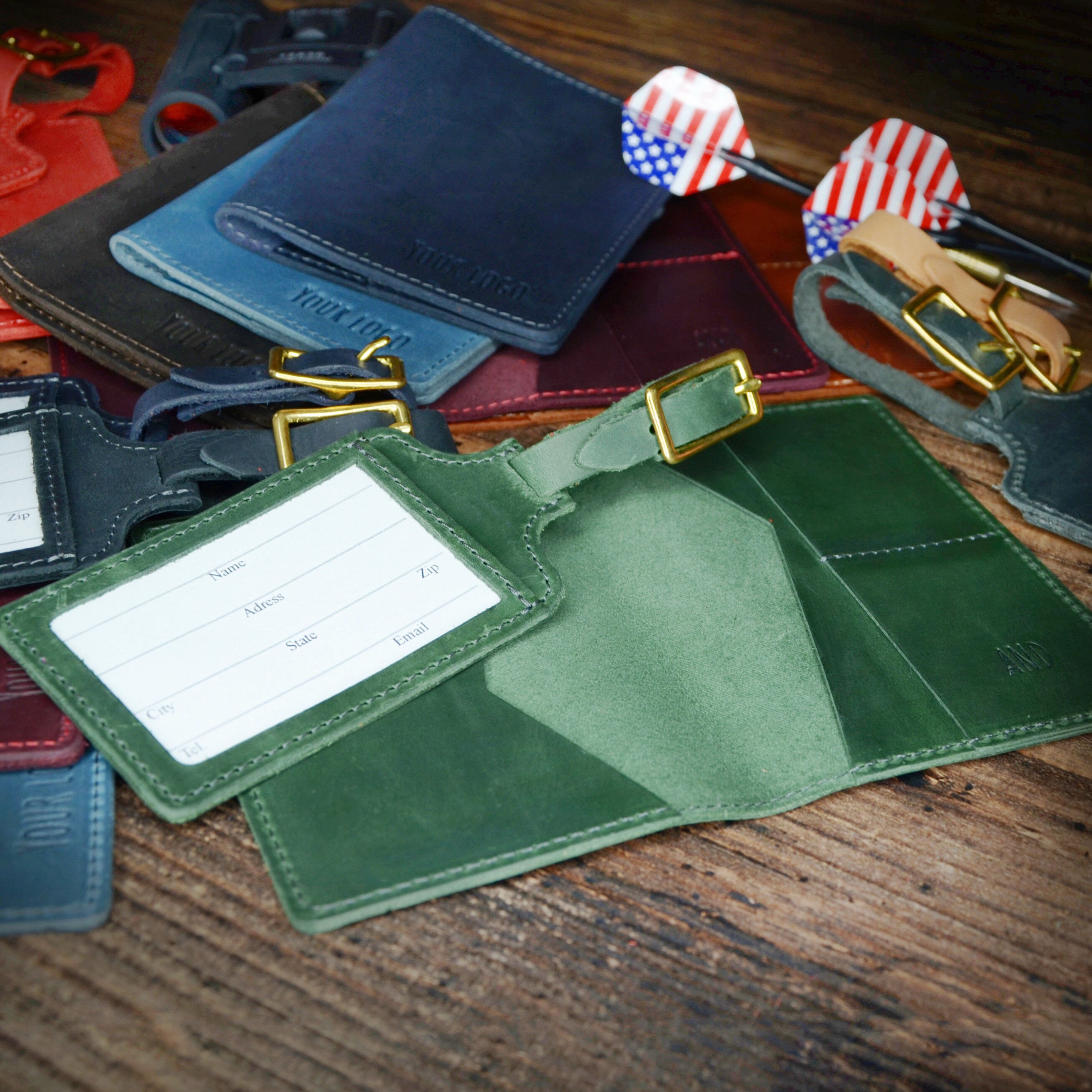 Luggage tags and passport holder Custom passport holder Etsy