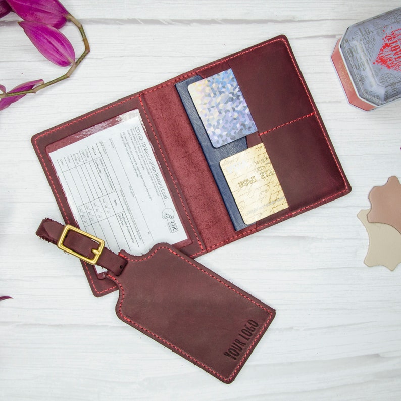 Personalized Passport Cover and Luggage Tags Custom Passport Etsy