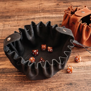 12 Black Faux Leather Drawstring Jewelry Pouches / Gift Bags - Zen  Merchandiser