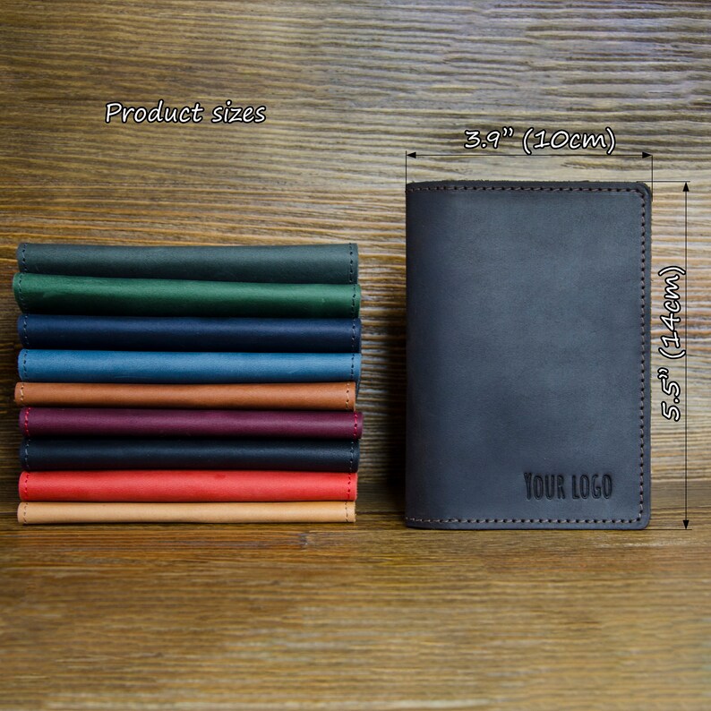 Personalized Leather Passport Wallet and Card Holder Good Etsy