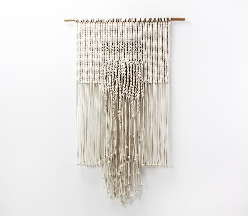 Woven Wall Art Living Room Wall Decor Woven Wall Tapestry Etsy