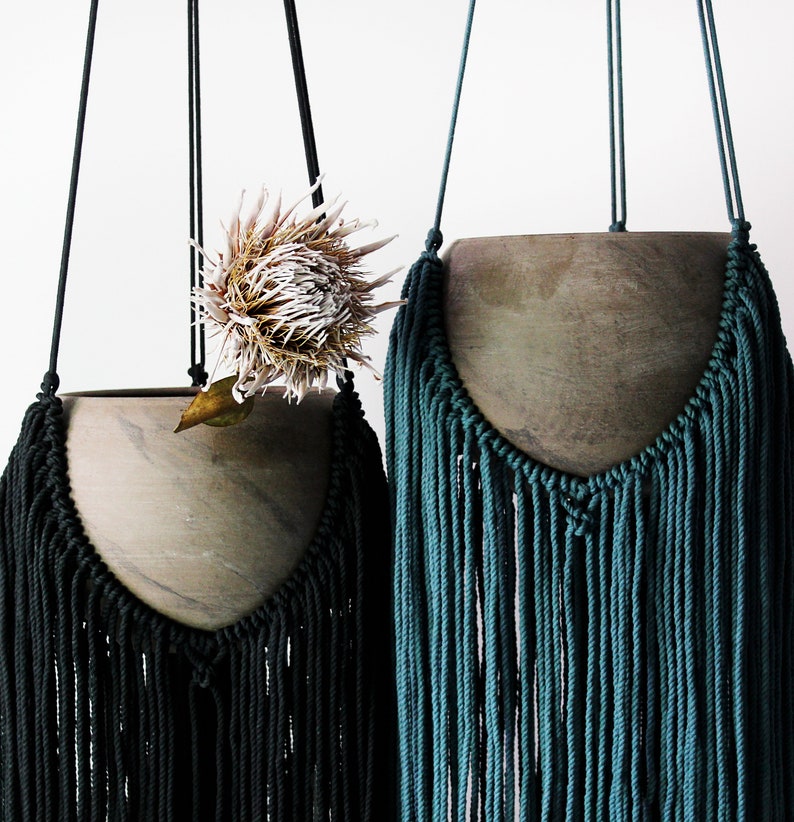 XXL Plant Hanger Macrame Large Macrame Plant Hanger Plant Etsy