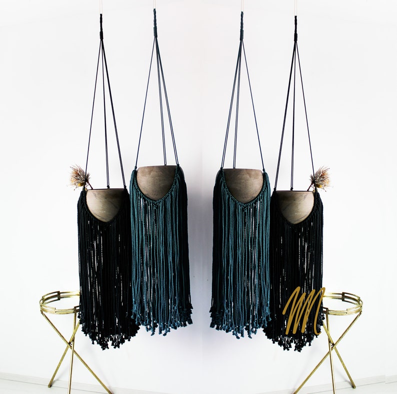 XXL Plant Hanger Macrame Large Macrame Plant Hanger Plant Etsy