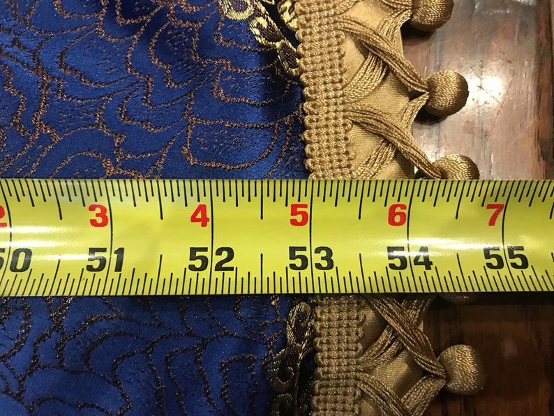 The Royal Blue Christmas Tree Skirt 54 inches