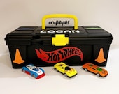 Hot Wheels Case, Hot Wheel Cars, Travel Case, Activity Kit, Storage Bin,  Tool Box, Gift for Kids, Birthday Gift, Activity Set 