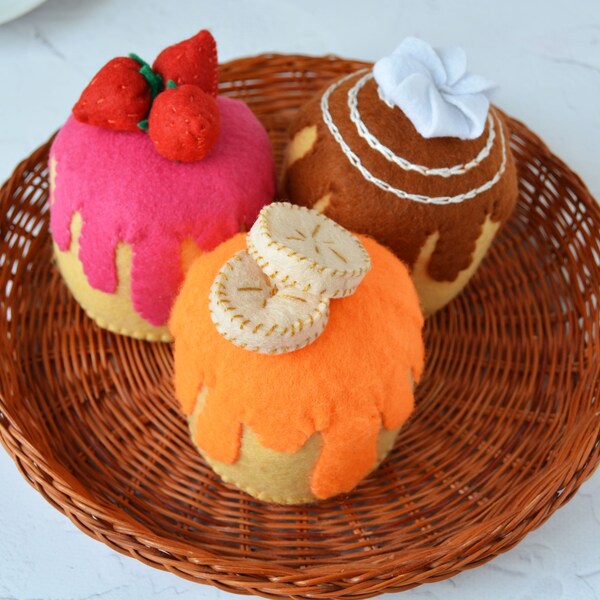 Felt Desserts Etsy