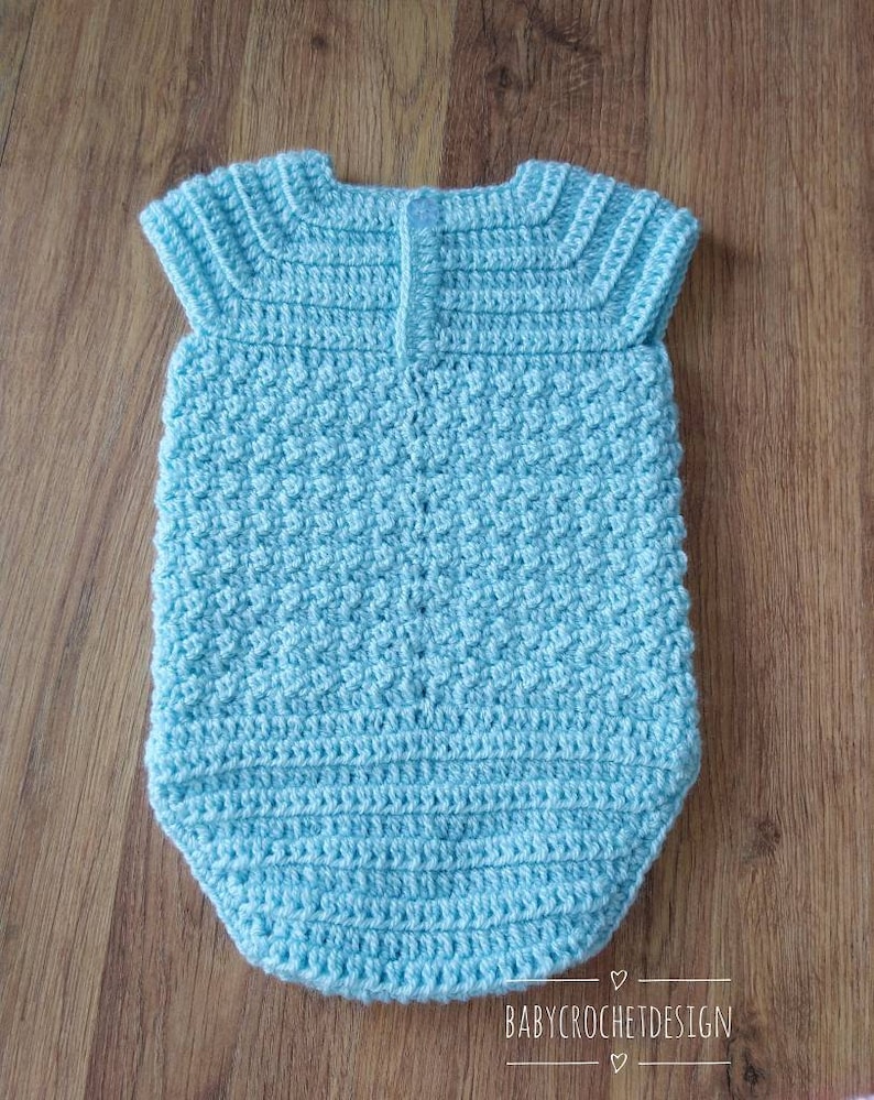 Milan Baby Romper Crochet Pattern in sizes Preemie, Newborn, 0-3, 3-6 and 6-12 Months Digital Download PDF image 8