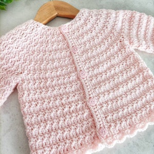 Harmony Cardigan Crochet Pattern Sizes Preemie to 6 Years PDF Download ...