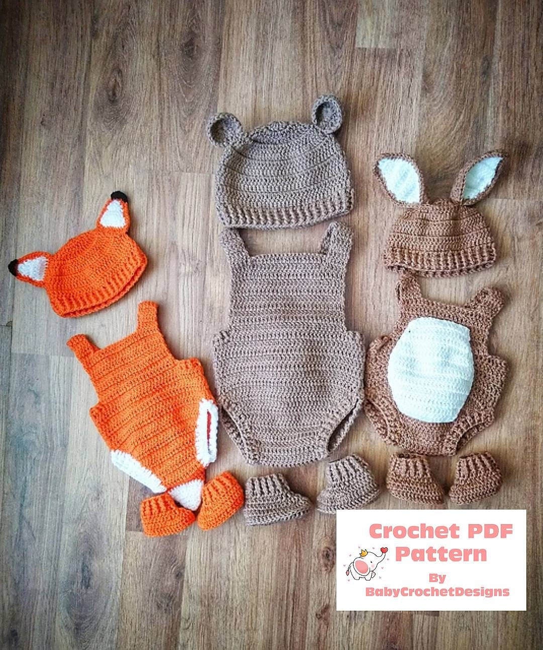 Crochet baby outfits sale