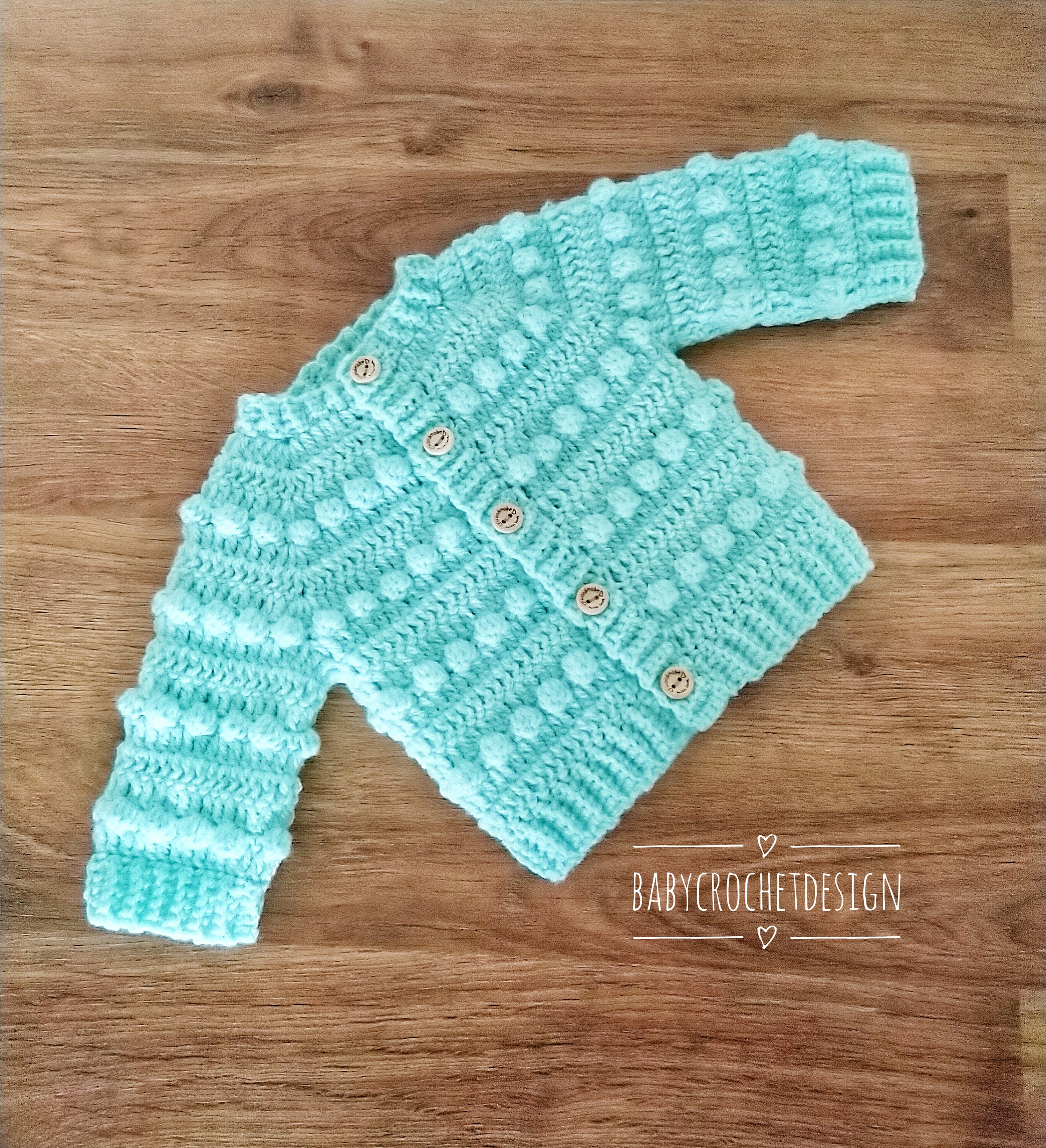 Bobbi Cardigan Crochet Pattern sizes preemie- 2 years digital download