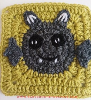 Spooky Granny Squares Crochet Pattern PDF Digital Download - Etsy