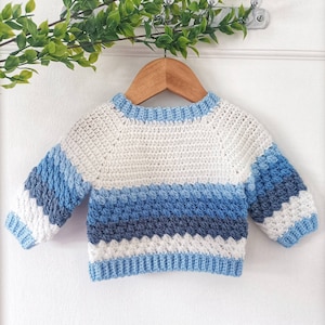 Sweet Pea Sweater Crochet Pattern Sizes 0-3 Months to 10 Years PDF ...
