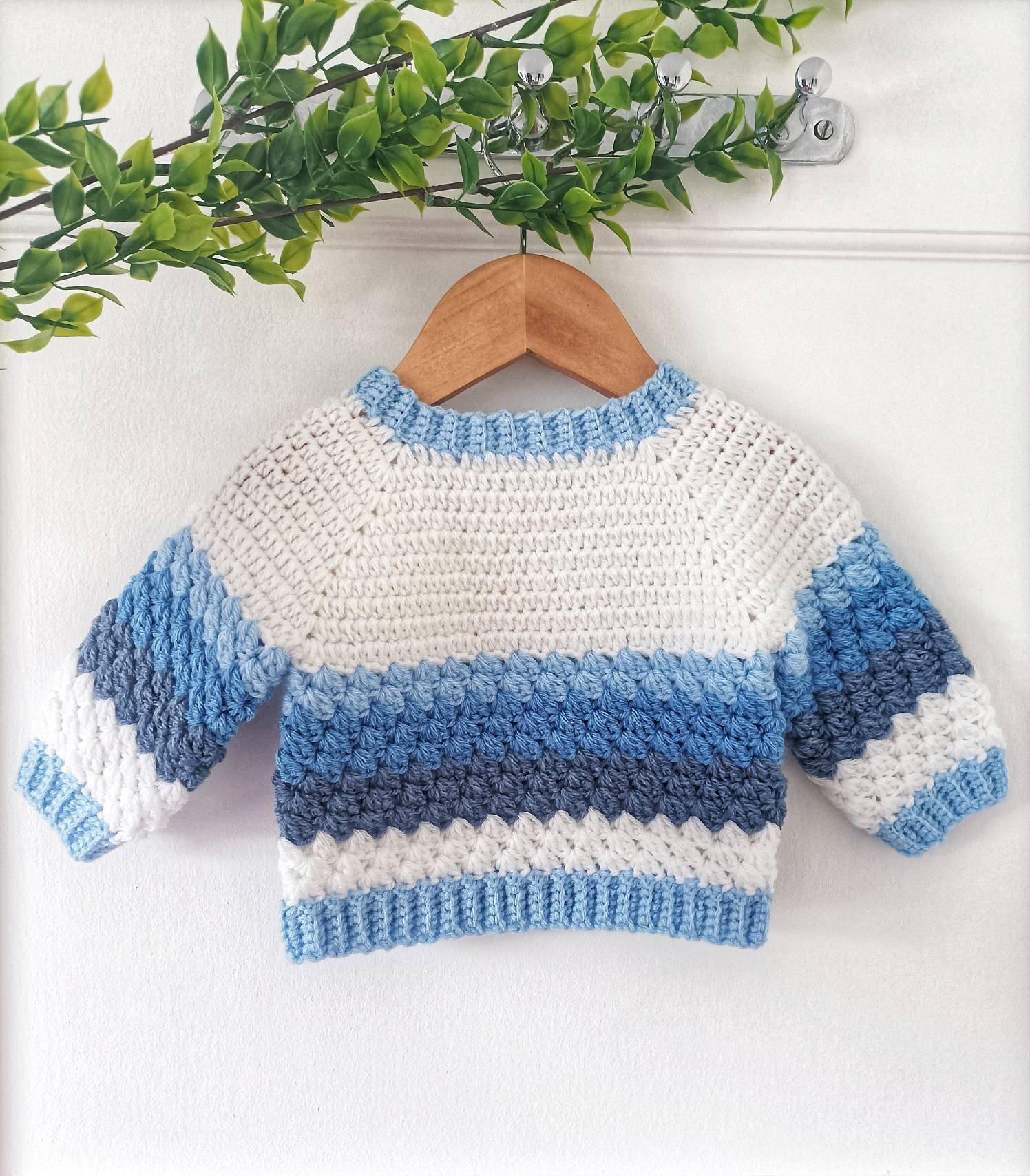 Sweet Pea Sweater Crochet Pattern Sizes 0-3 Months to 10 Years - Etsy