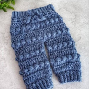 Bobbi Baby Joggers Trousers Crochet Pattern Sizes Preemie to 2 - Etsy