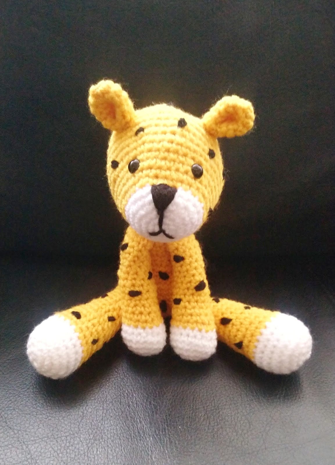 Cheetah Amigurumi Crochet Cheetah Pattern Digital Download PDF Etsy