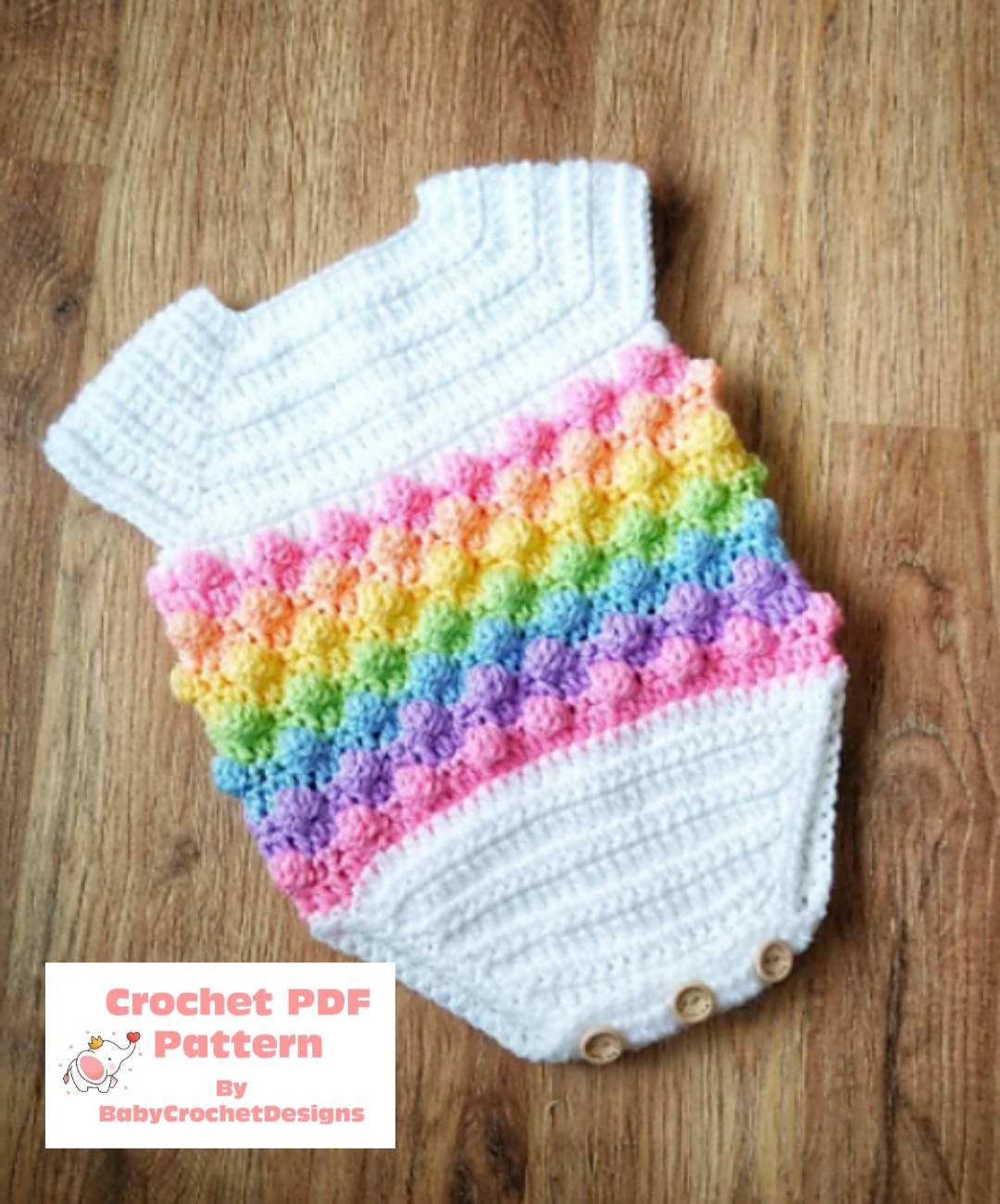 For Baby Girl Free Crochet Baby Boy Romper Patterns Buy Bobbles