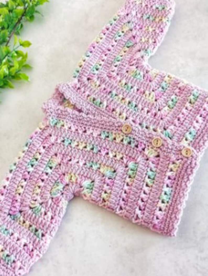 Criss Cross Hexi Cardi Crochet Pattern PDF Digital Download Etsy