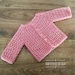 Criss Cross Cardigan Crochet Pattern Sizes Preemie to 10 Years Digital Download PDF - Etsy