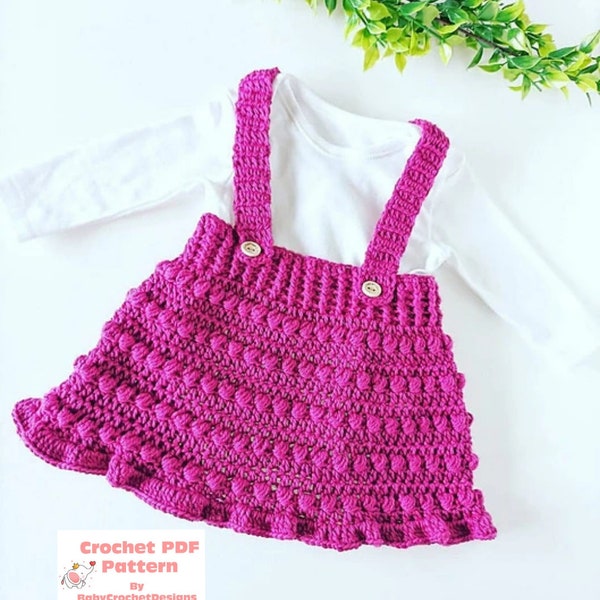 Berrylicious Skirt Crochet Pattern in Sizes Newborn to 10 Years PDF Digital Download