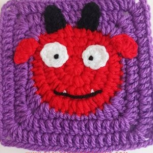 Spooky Granny Squares Crochet Pattern PDF Digital Download - Etsy
