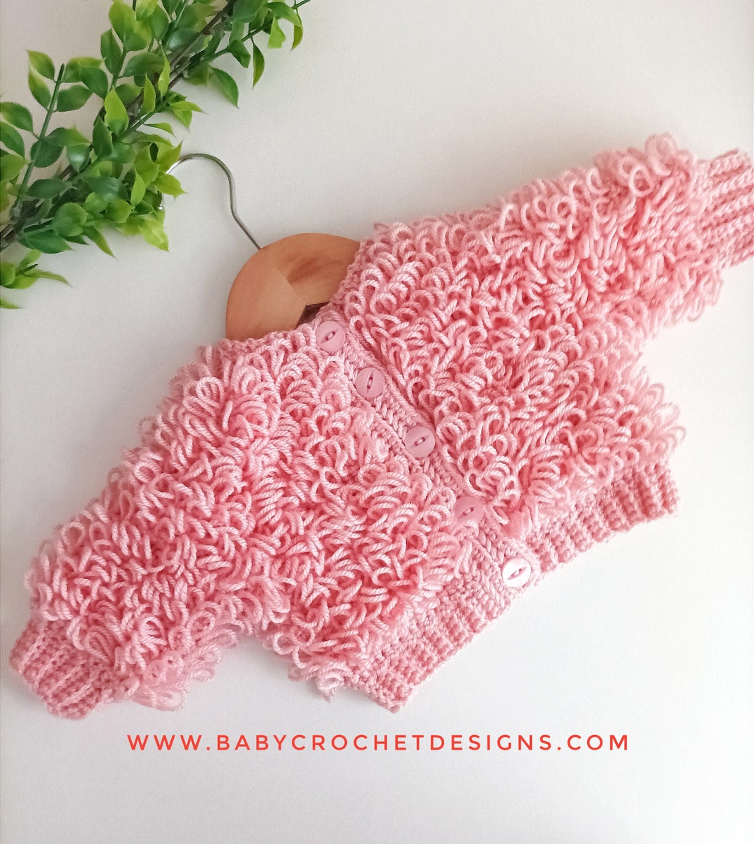 Loopy Cardigan Lots of Loops Jacket Loopy Cardigan Crochet Pattern ...
