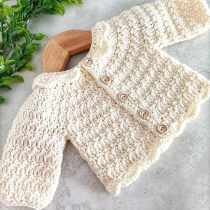 Harmony Cardigan Crochet Pattern Sizes Preemie to 6 Years PDF Download ...