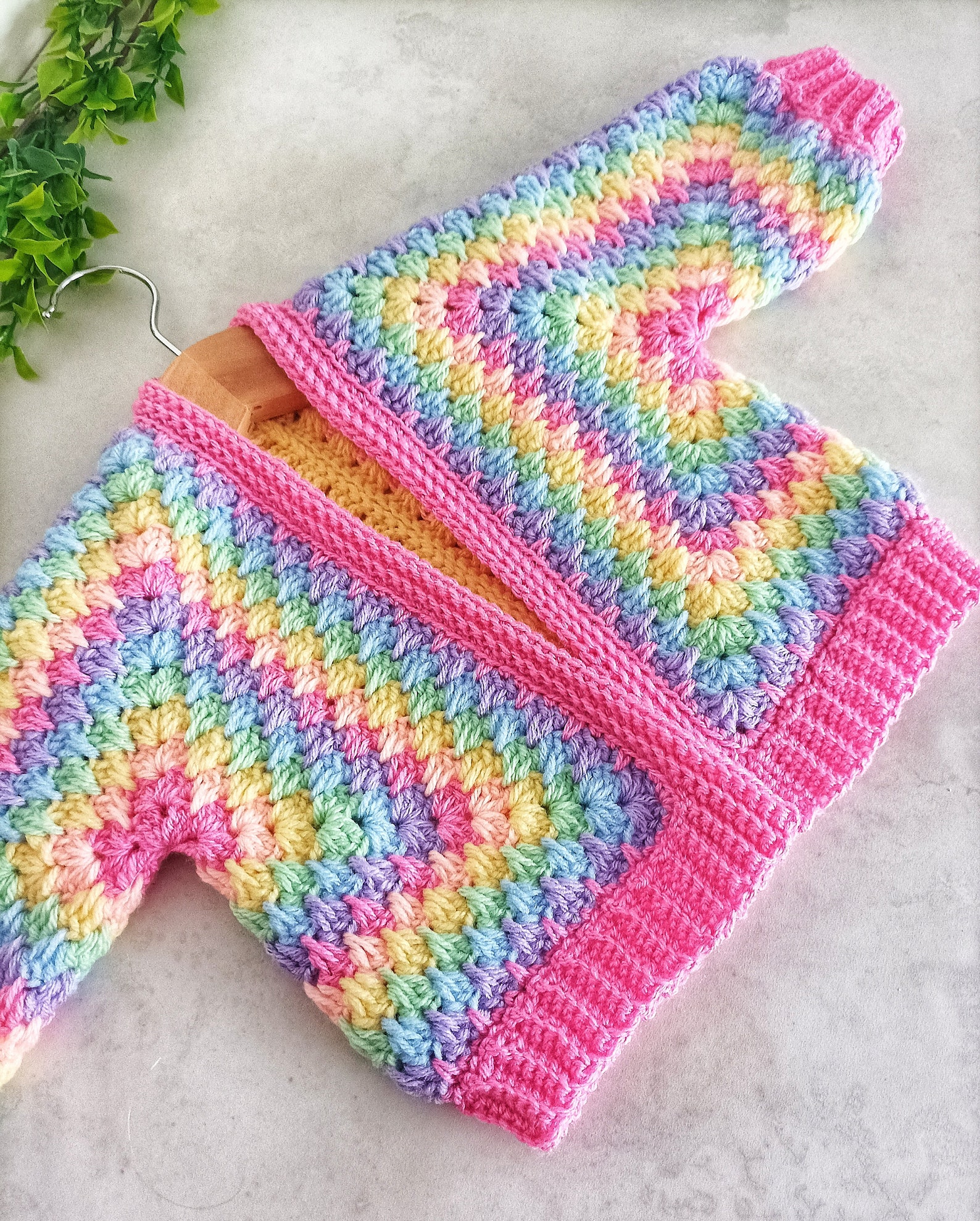 Cosy Hexi Cardi Crochet Pattern Sizes Baby to Adult Instant Etsy