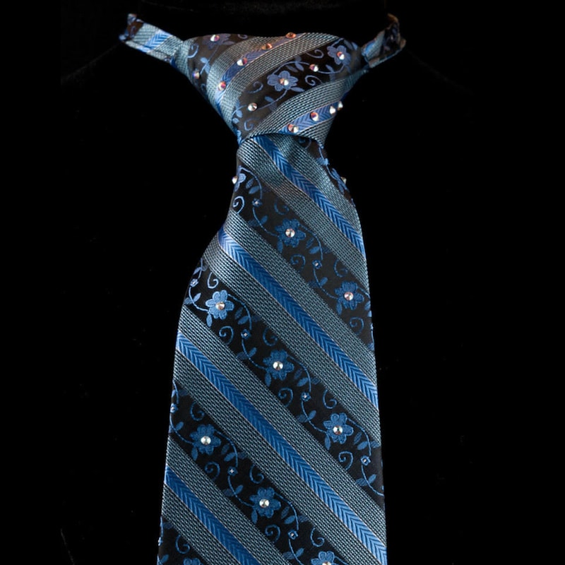 mens rose gold necktie