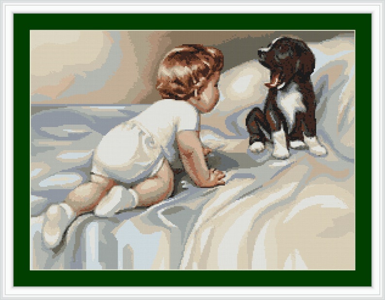 Мальчик с собакой описание. Luca-s наборы для вышивания. Мальчик с собакой вышивка крестом. Вышивка крестом мальчик с щенком. Вышивка крестом девочка с собакой.