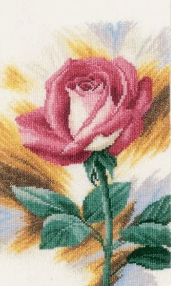 Linen Lanarte Counted Cross Stitch Kit Our Garden View