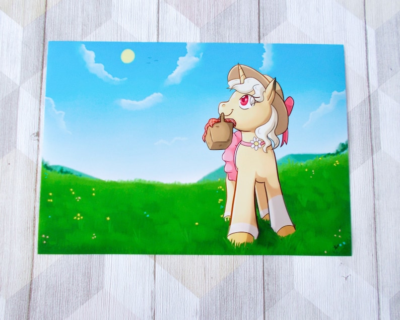 Kids unicorn print A4 Cute Unicorn print Summer unicorn print
