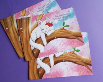 A5 Cat Print -You don't have to have it all figured out - Motivational cat Print