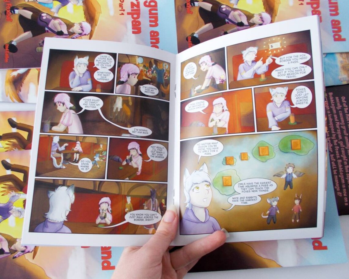 Bubblegum and Marzipan Part 1 Comic Book Original Digital - Etsy