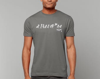 Therian Tail silhouette t-shirt - cute anime shirt - comic t-shirt