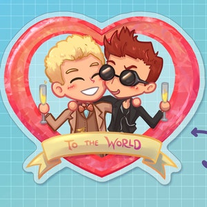 To the World Acrylic Charm image 3