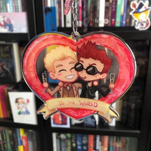 To the World Acrylic Charm image 2