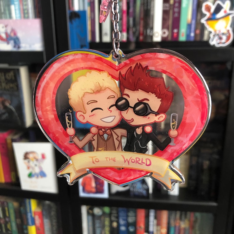 To the World Acrylic Charm image 2