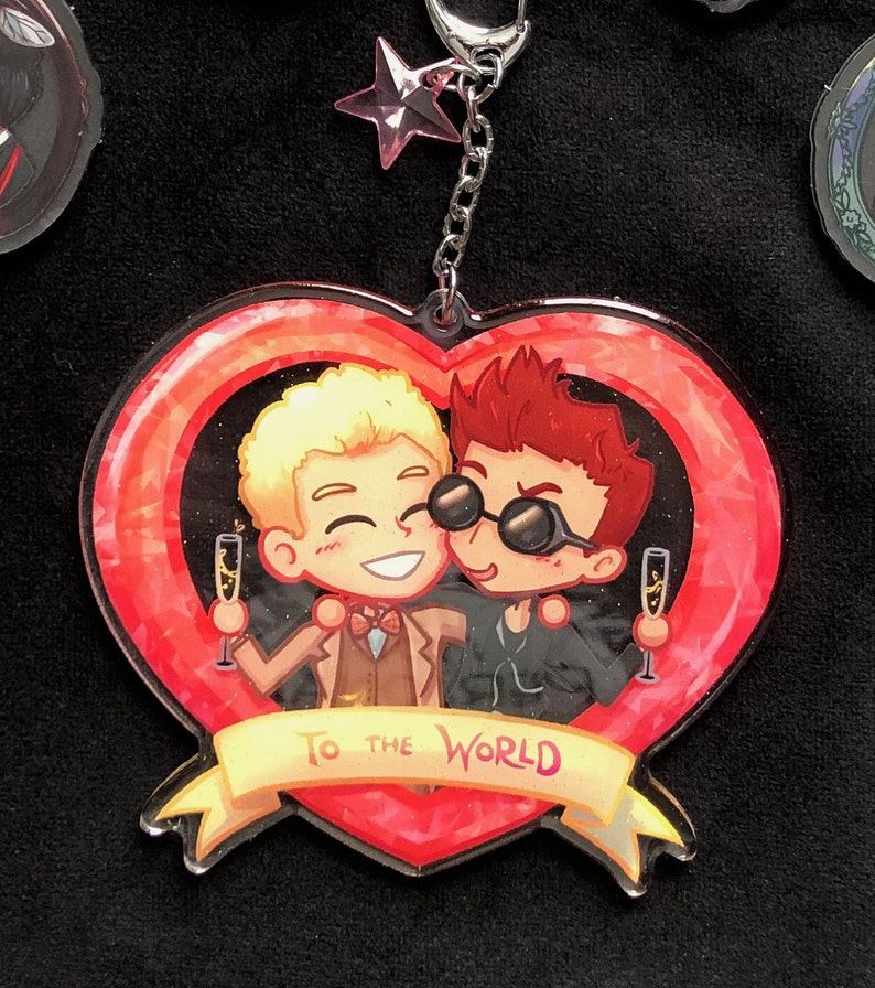 To the World Acrylic Charm image 4