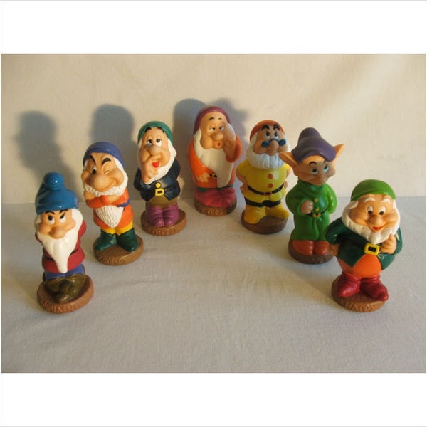 FREE DELIVERY! * Latex mould / mold for 7 Dwarfs / Dwarves.