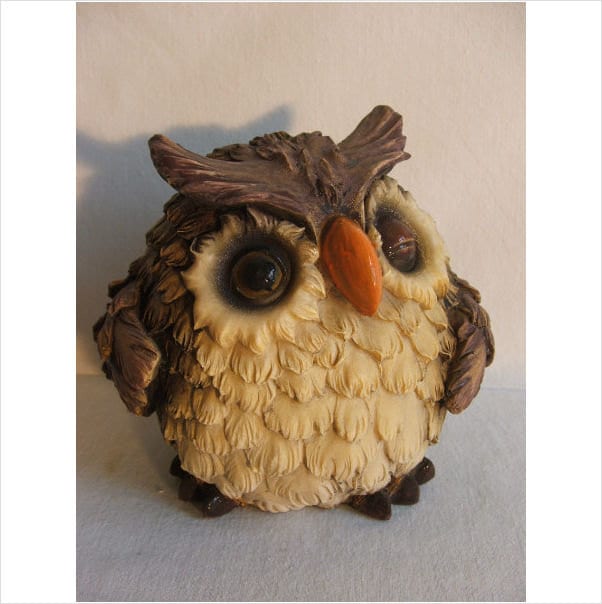 FREE DELIVERY! * Latex mould / mold for a Winking Owl.