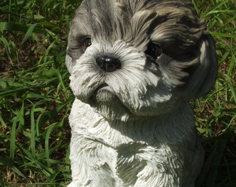 FREE DELIVERY! * Latex mould / mold for a Sitting Shih-Tzu.