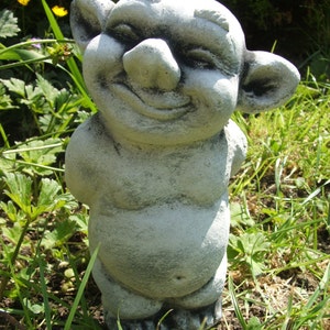 FREE DELIVERY! * Latex mould / mold for a Cute Gargoyle / Hands Behind Back.