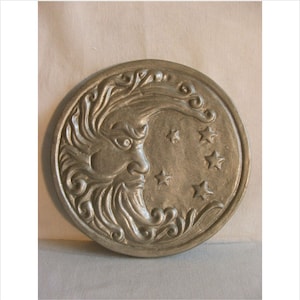 KOSTENLOSE LIEFERUNG! * Latexform / Gießform für eine Mond Wandplakette.