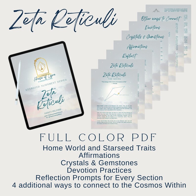 Zeta Reticuli Starseed Alignment Guide Starseed Connection - Etsy