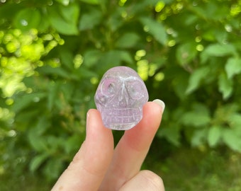 Amethyst Skull #5 - Crystal Skull