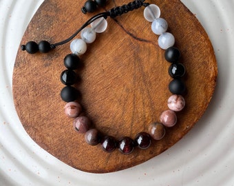 From the Ground Up Bracelet - Grounding and Protection - Fear and Anxiety -  Made To Order - Intuitively Made - Bracelet