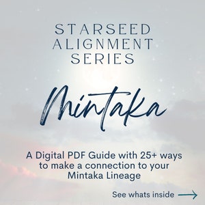 Mintaka Starseed Alignment Guide Starseed Connection Digital Guide Cosmic DNA Starseed DNA Starseed Reading image 1