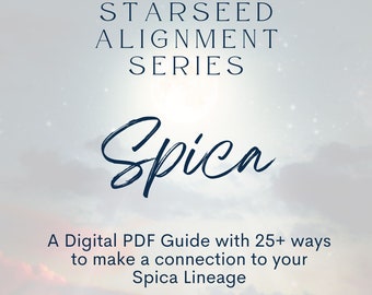 Spica Starseed Alignment Guide - Cosmic DNA Activation (Digital Guide)