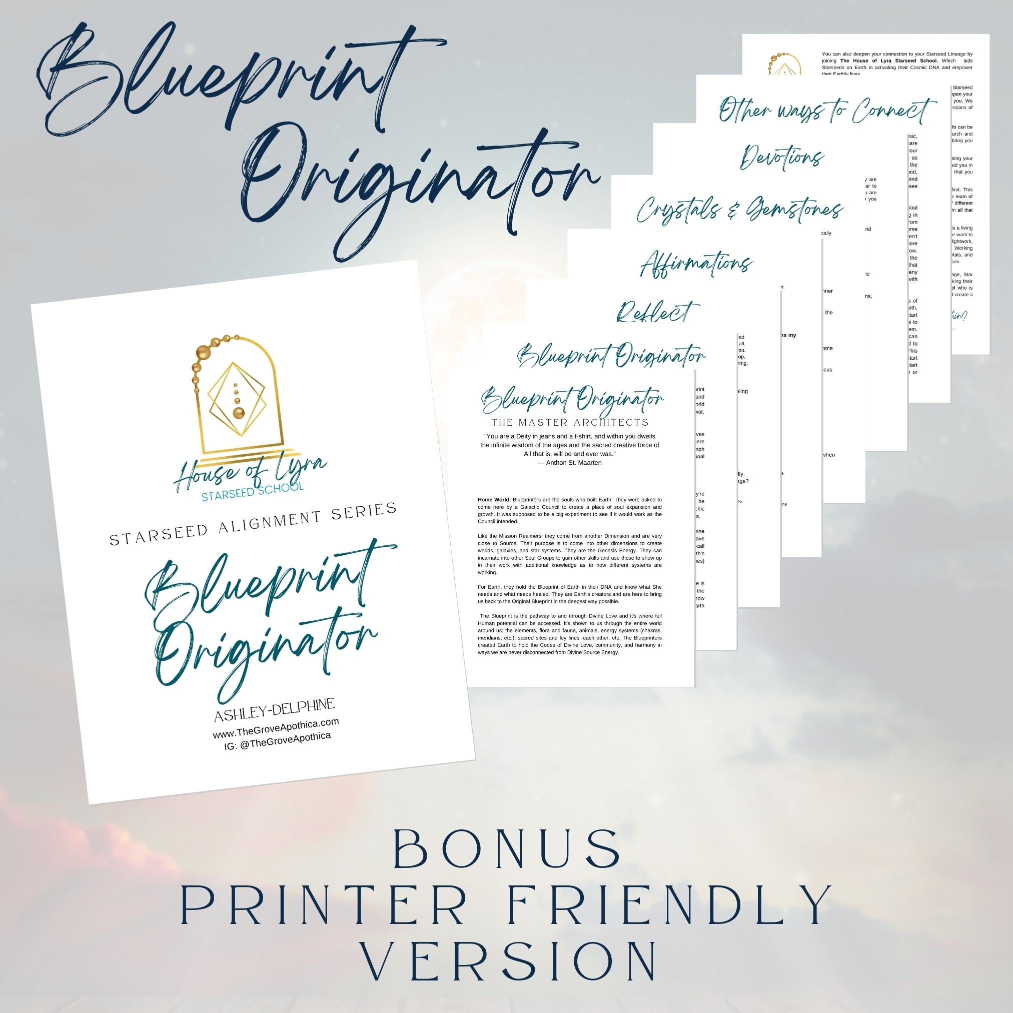 Blueprint Originator Starseed Alignment Guide - Cosmic DNA Activation ...